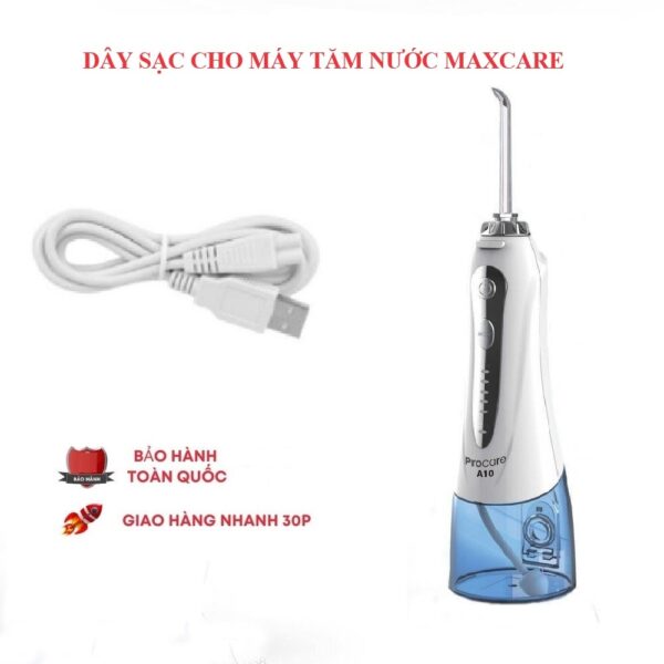 Dây sạc máy tăm  nước Maxcare