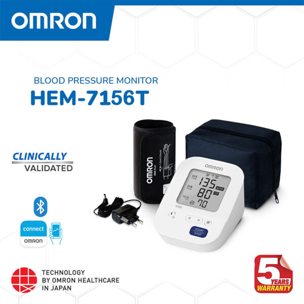 Máy đo huyết áp bắp tay tự động Omron HEM-7156