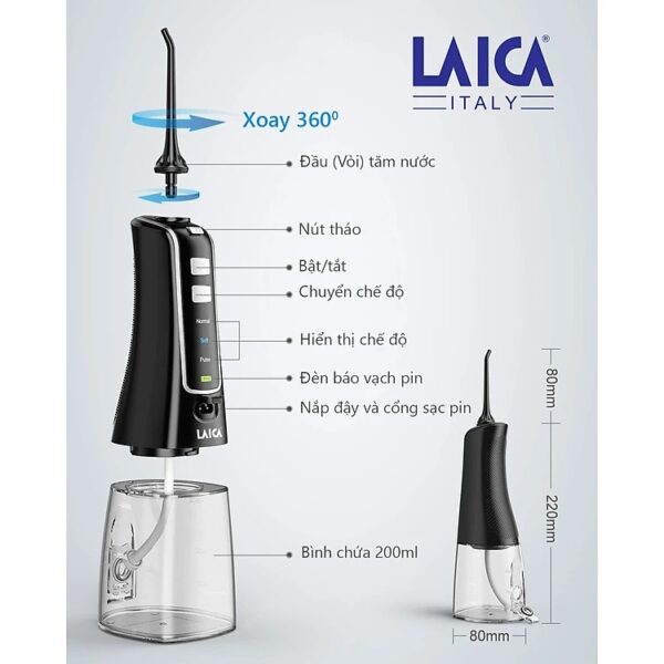 Máy tăm nước Laica
