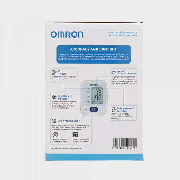Máy đo huyết áp bắp tay tự động Omron HEM-7121