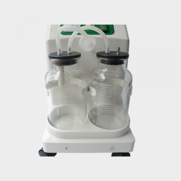 Bình thủy tinh máy hút dịch 2 bình Yuwell