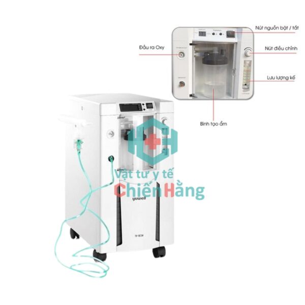 Máy tạo oxy 5 lít Yuwell  7F -6W