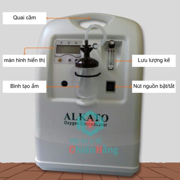 Máy tạo oxy 5 lít alkato