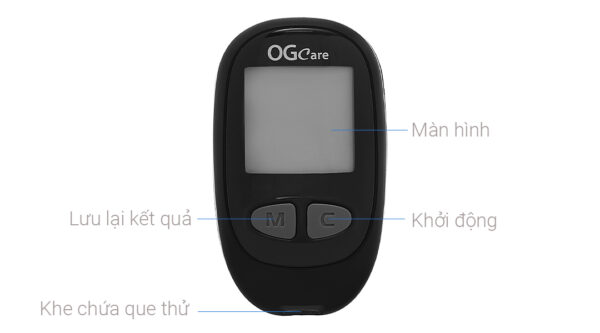 Máy đo đường huyết Ogcare trọn bộ