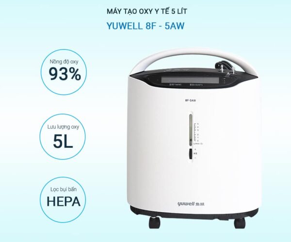 Máy tạo oxy yuwell  8F-5AW